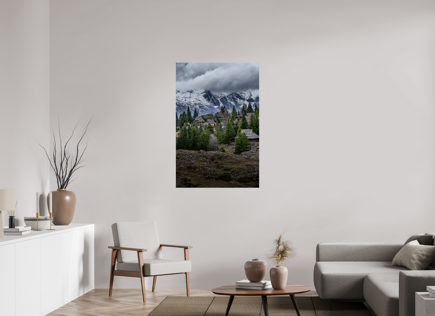 Village Beneath the Peaks