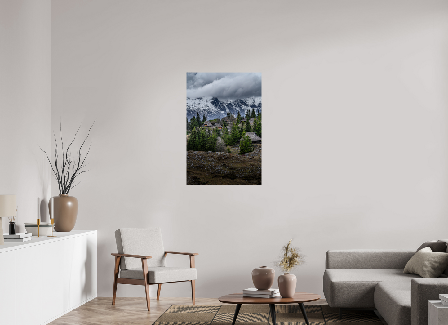 Village Beneath the Peaks