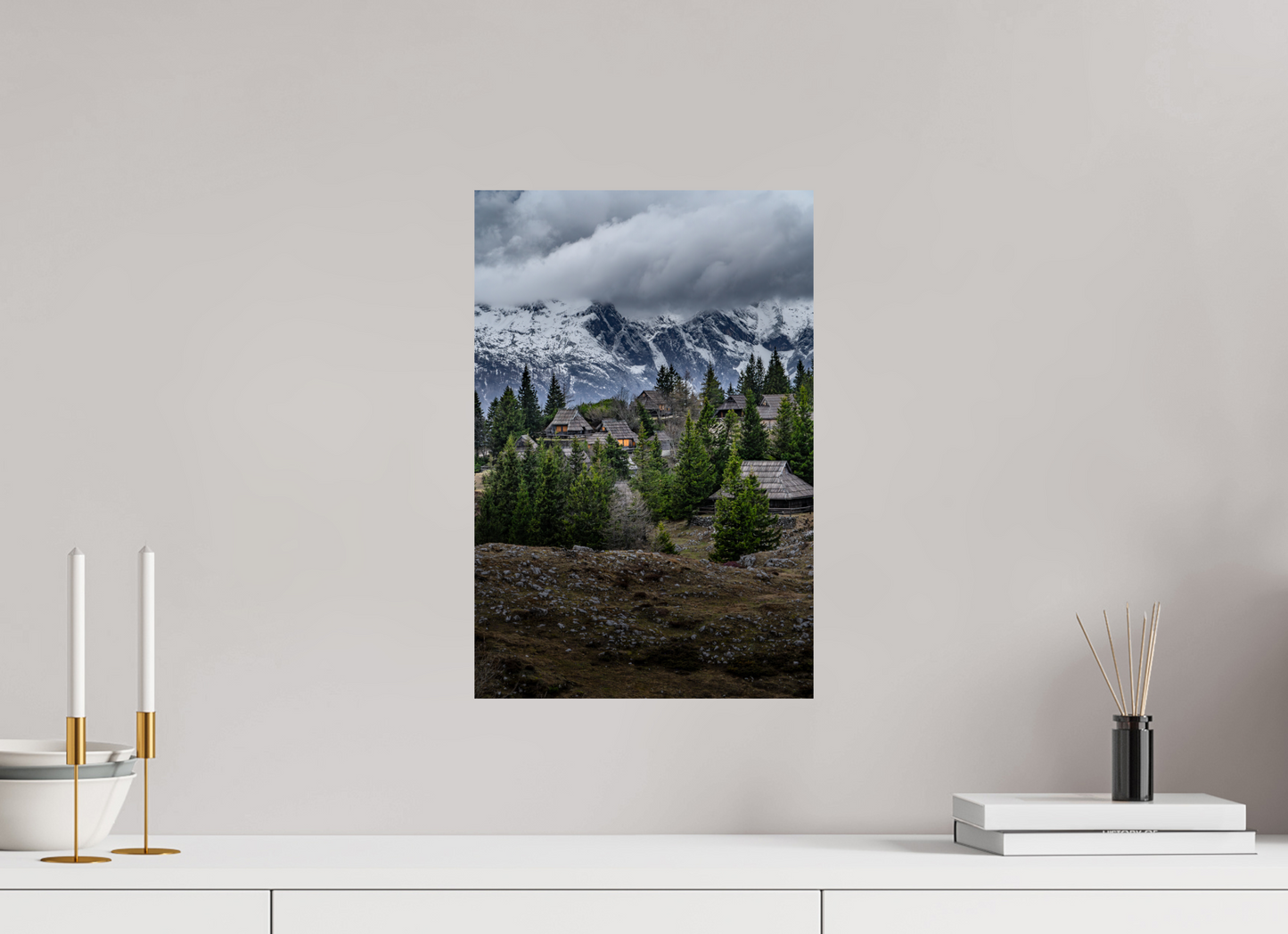 Village Beneath the Peaks