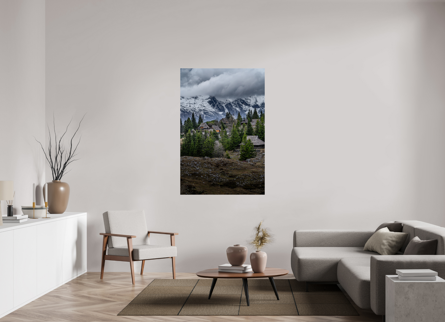 Village Beneath the Peaks