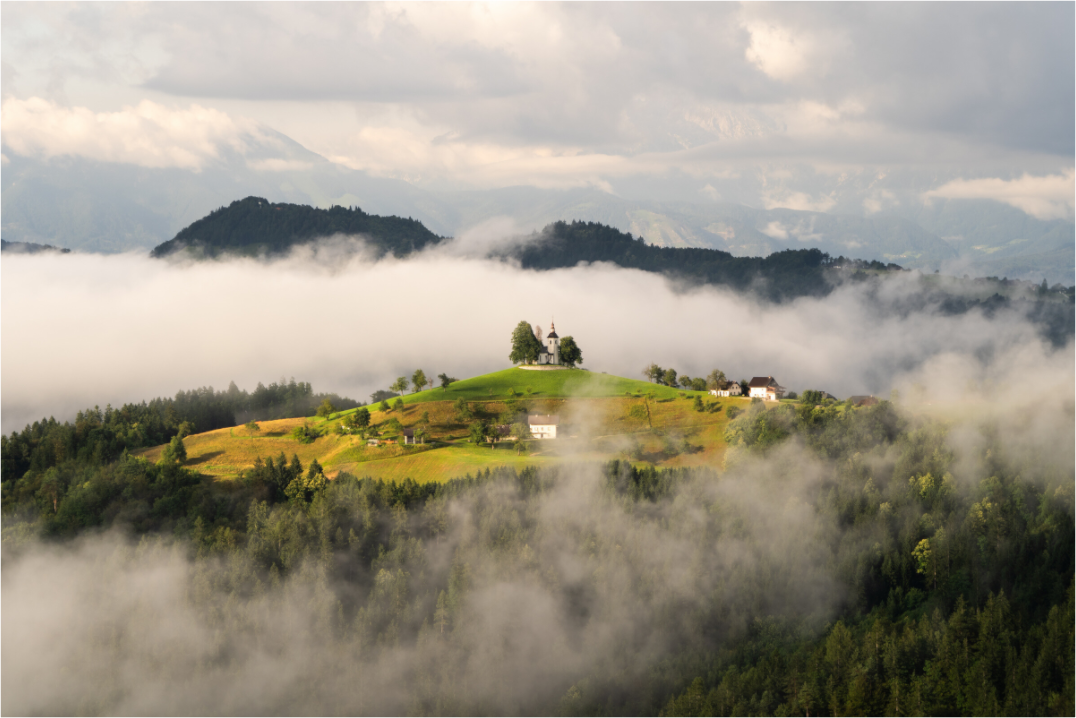A Hill Above the Clouds